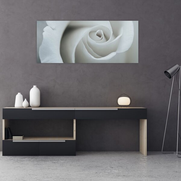 Slika - Bijela ruža (120x50 cm)