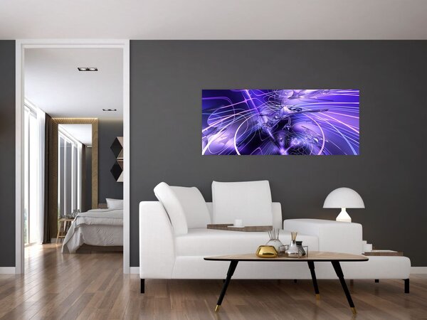 Slika tehničke apstrakcije (120x50 cm)