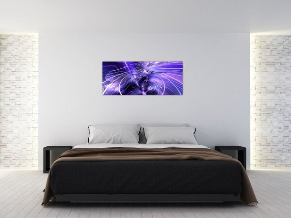 Slika tehničke apstrakcije (120x50 cm)