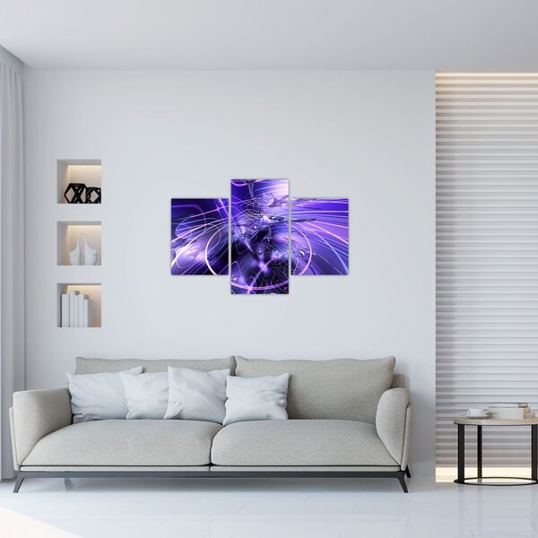 Slika tehničke apstrakcije (90x60 cm)
