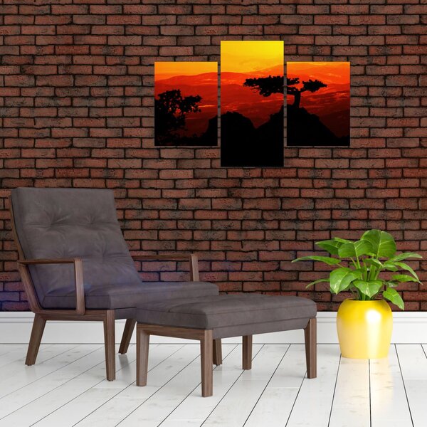 Slika - Zalazak sunca (90x60 cm)