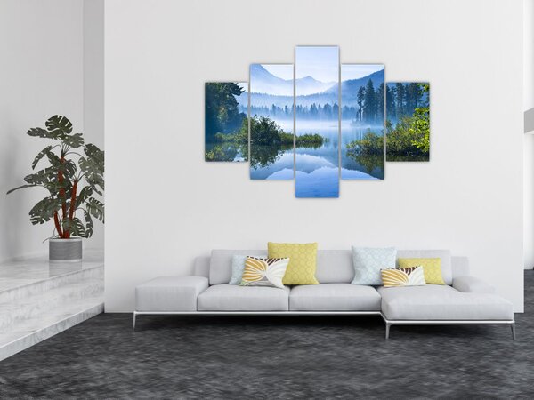 Slika planinskog jezera (150x105 cm)
