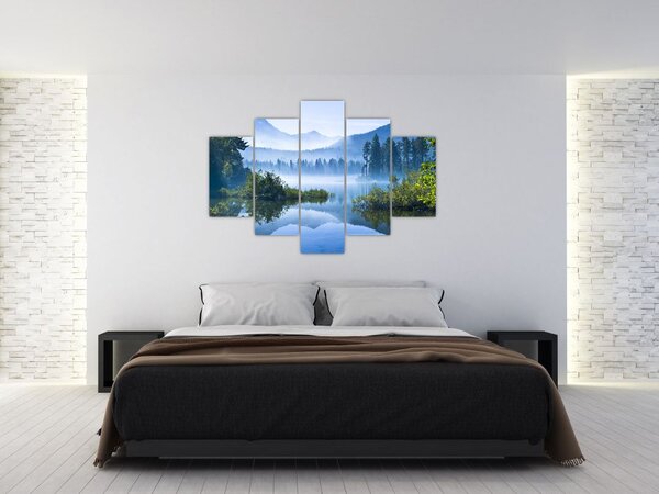 Slika planinskog jezera (150x105 cm)