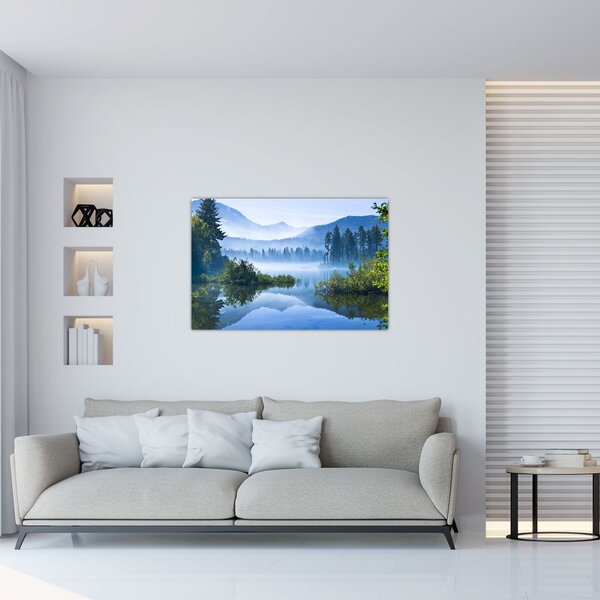 Slika planinskog jezera (90x60 cm)