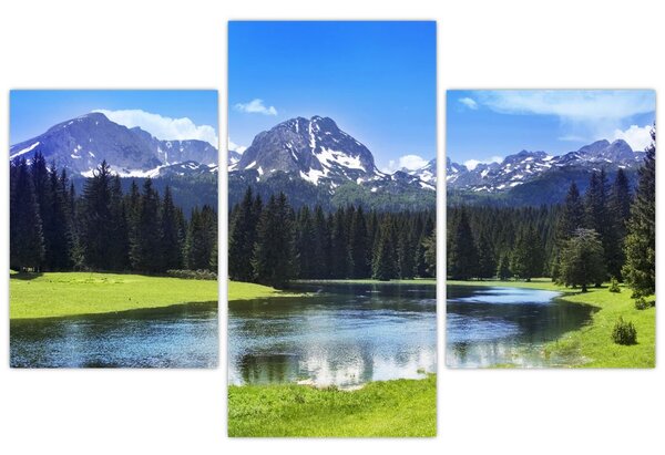 Slika - Snježni planinski vrhovi (90x60 cm)