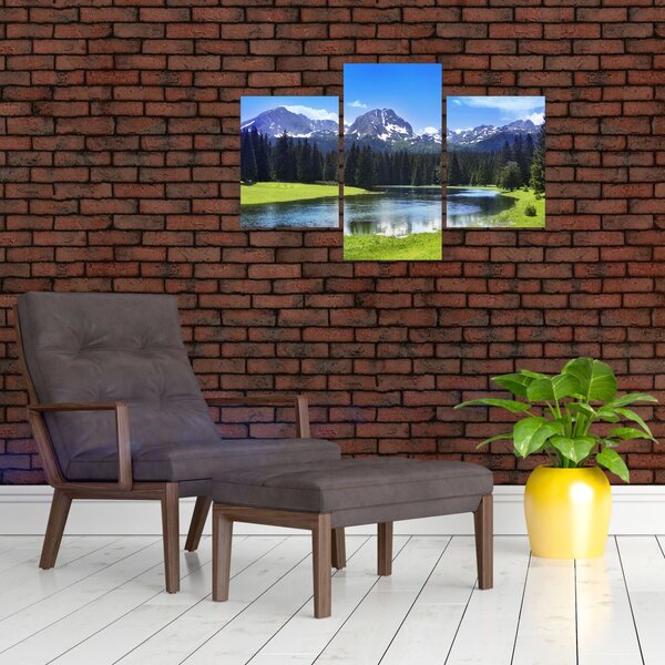 Slika - Snježni planinski vrhovi (90x60 cm)
