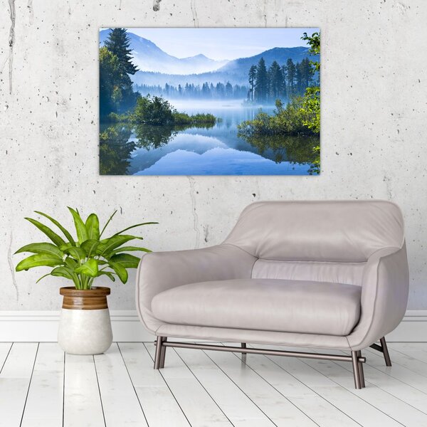 Slika planinskog jezera (90x60 cm)