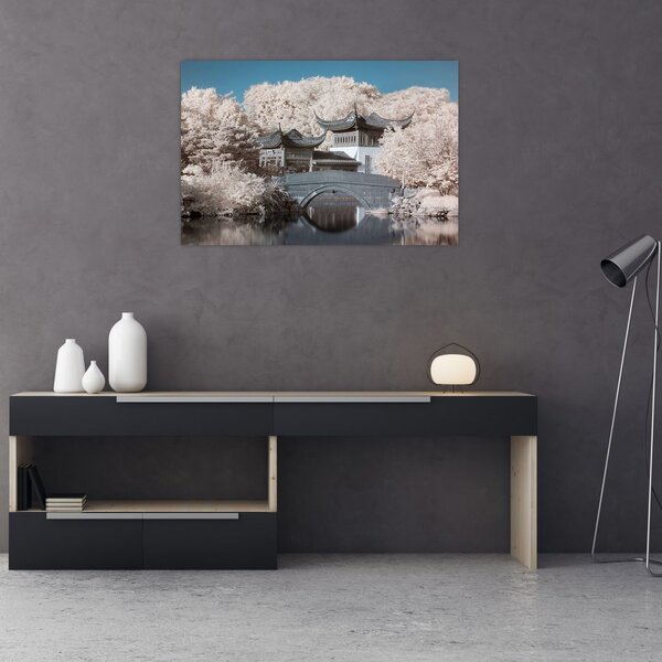 Slika - Cvjetajuća stabla u Aziji (90x60 cm)