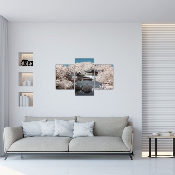 Slika - Cvjetajuća stabla u Aziji (90x60 cm)