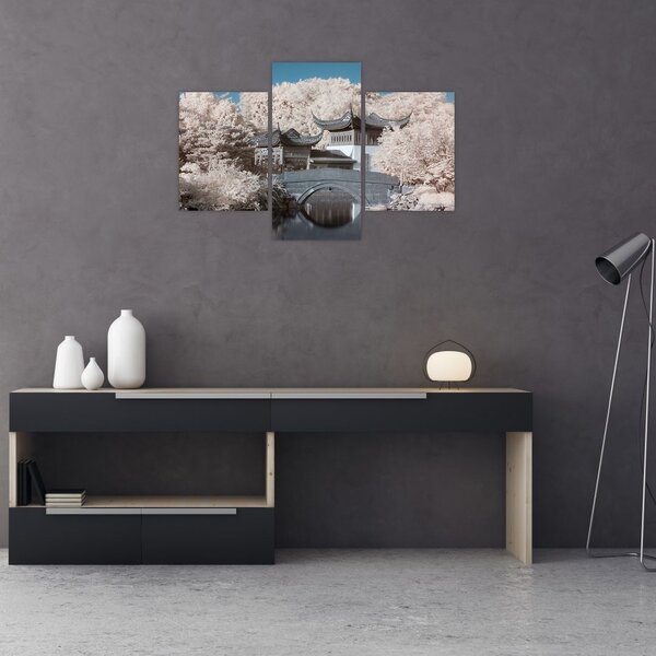 Slika - Cvjetajuća stabla u Aziji (90x60 cm)