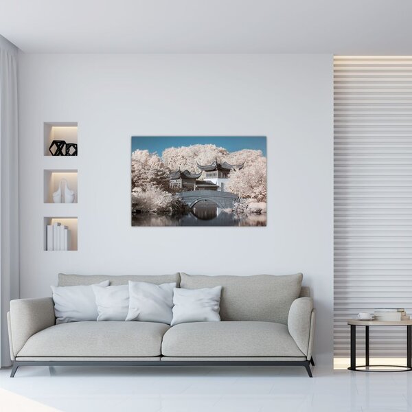 Slika - Cvjetajuća stabla u Aziji (90x60 cm)