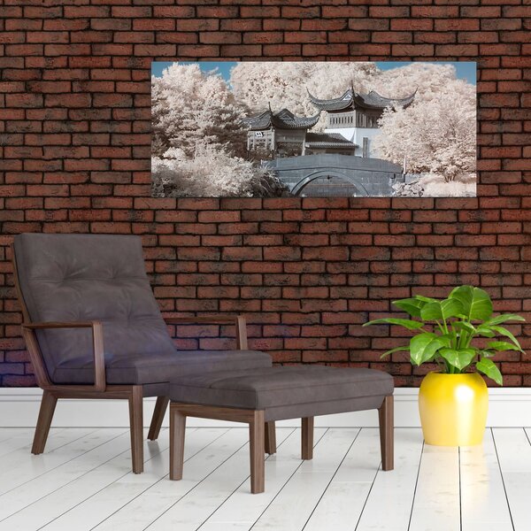 Slika - Cvjetajuća stabla u Aziji (120x50 cm)