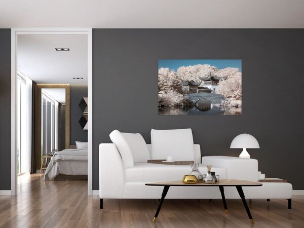 Slika - Cvjetajuća stabla u Aziji (90x60 cm)