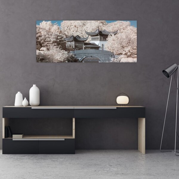 Slika - Cvjetajuća stabla u Aziji (120x50 cm)
