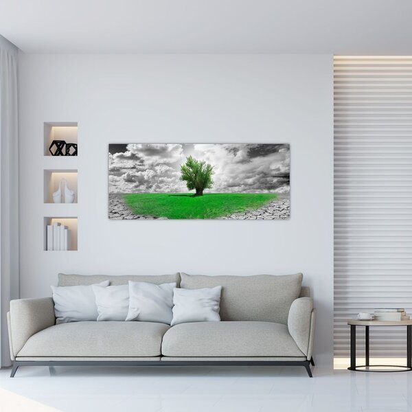Slika - Djelić prirode u gradu (120x50 cm)