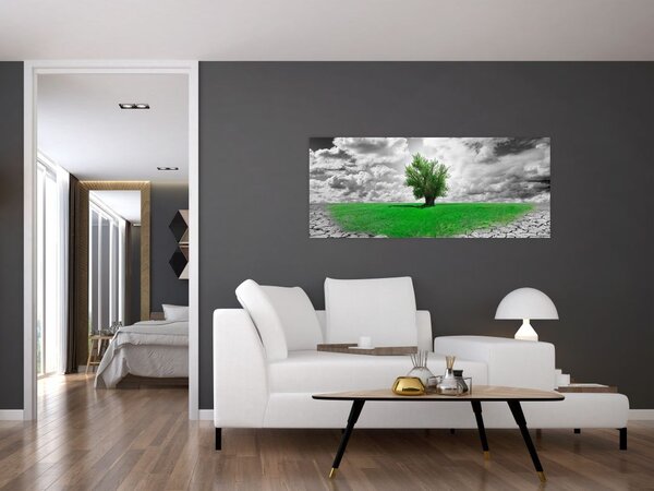 Slika - Djelić prirode u gradu (120x50 cm)