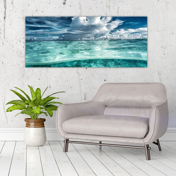 Slika - Pogled u podmorje (120x50 cm)