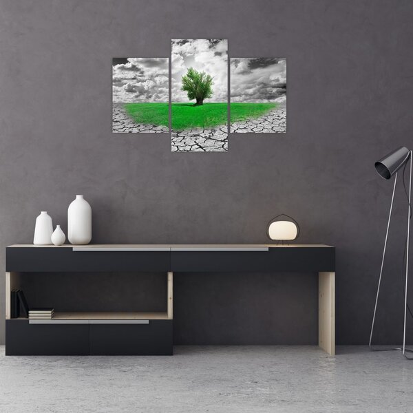 Slika - Djelić prirode u gradu (90x60 cm)