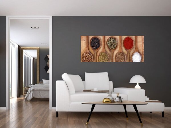Slika - Žlice sa začinima (120x50 cm)
