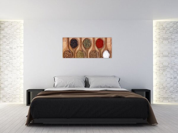 Slika - Žlice sa začinima (120x50 cm)