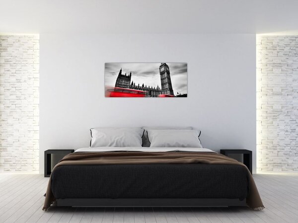 Slika - Londonski Houses of Parliament (120x50 cm)