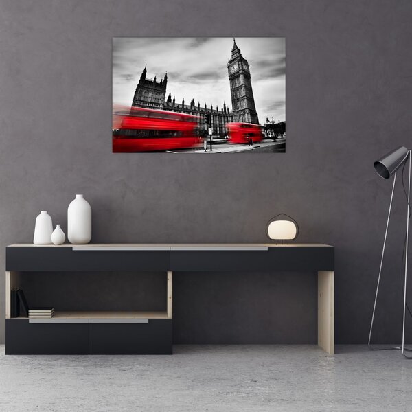 Slika - Londonski Houses of Parliament (90x60 cm)