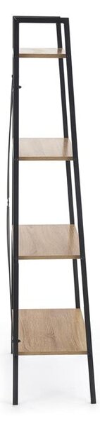 Zondo.hr Regal Neda (prirodno drvo + crna). 1048642