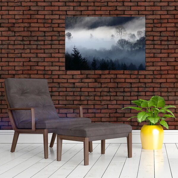 Slika magle nad šumom (90x60 cm)