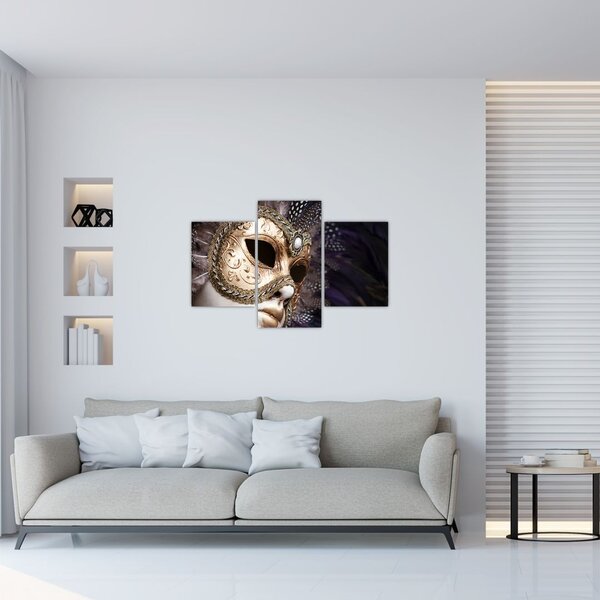 Slika skulpture s maskom (90x60 cm)