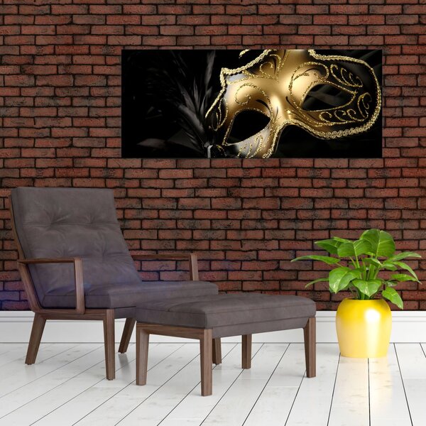 Slika - Zlatna maska (120x50 cm)