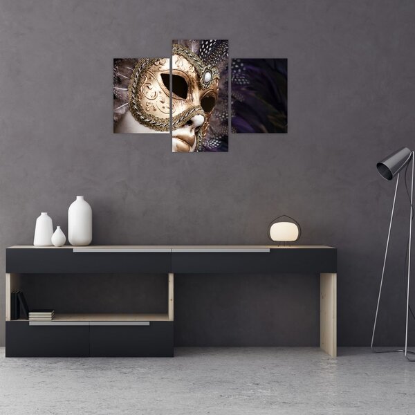Slika skulpture s maskom (90x60 cm)