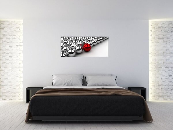Slika sjajnih kugli (120x50 cm)