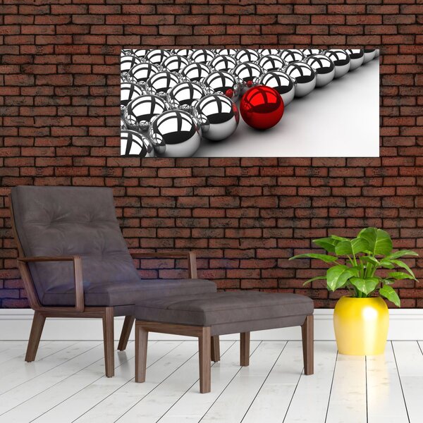 Slika sjajnih kugli (120x50 cm)