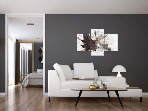Slika slikane apstrakcije (90x60 cm)