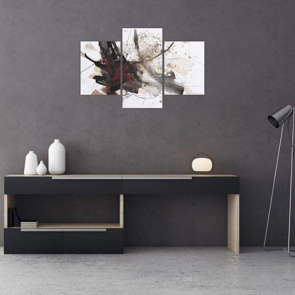 Slika slikane apstrakcije (90x60 cm)