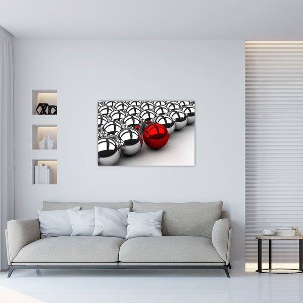 Slika sjajnih kugli (90x60 cm)