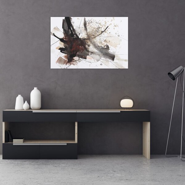 Slika slikane apstrakcije (90x60 cm)
