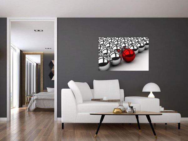 Slika sjajnih kugli (90x60 cm)