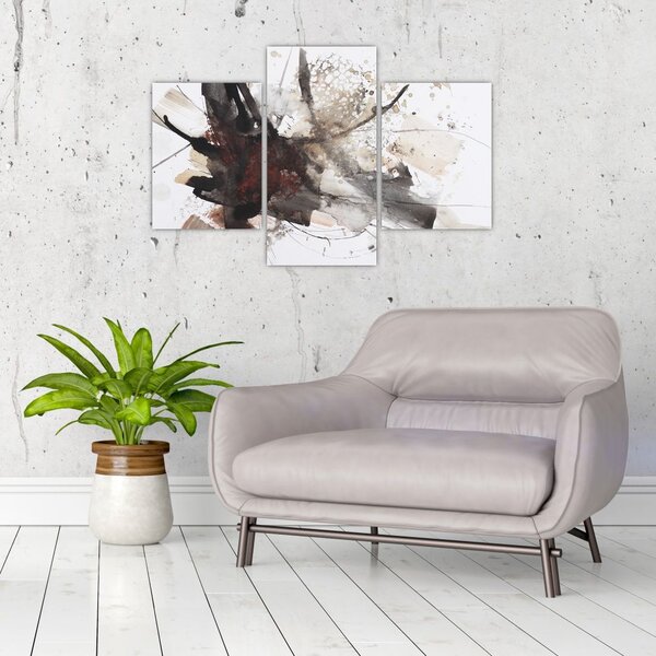 Slika slikane apstrakcije (90x60 cm)