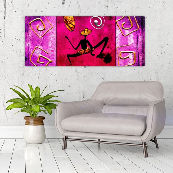 Slika povijesne freske (120x50 cm)