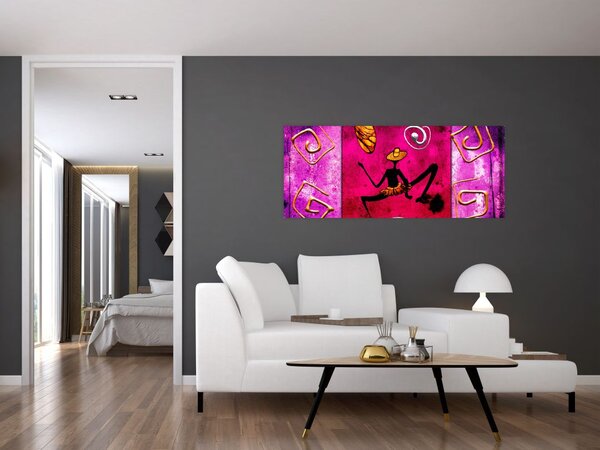 Slika povijesne freske (120x50 cm)