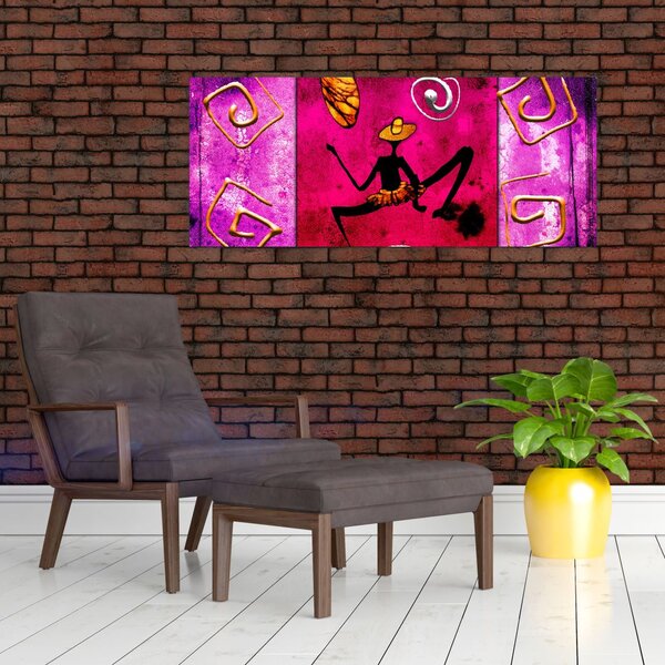 Slika povijesne freske (120x50 cm)