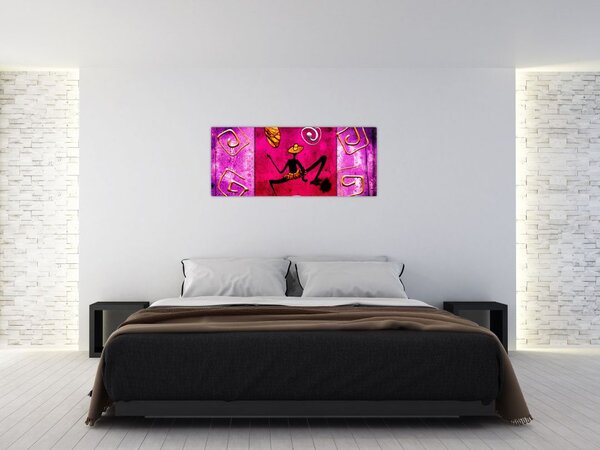 Slika povijesne freske (120x50 cm)