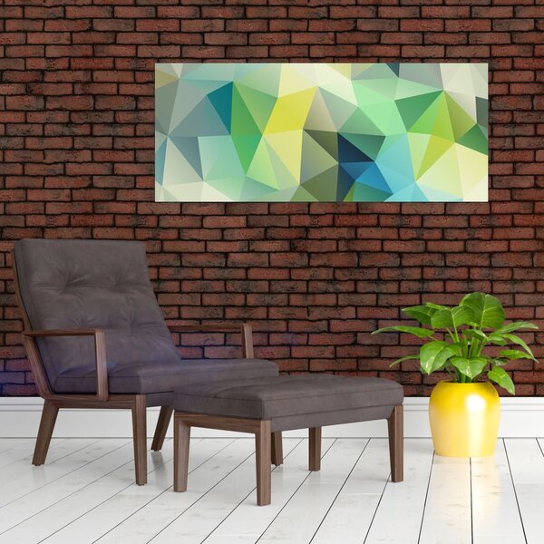 Slika geometrijske apstrakcije (120x50 cm)