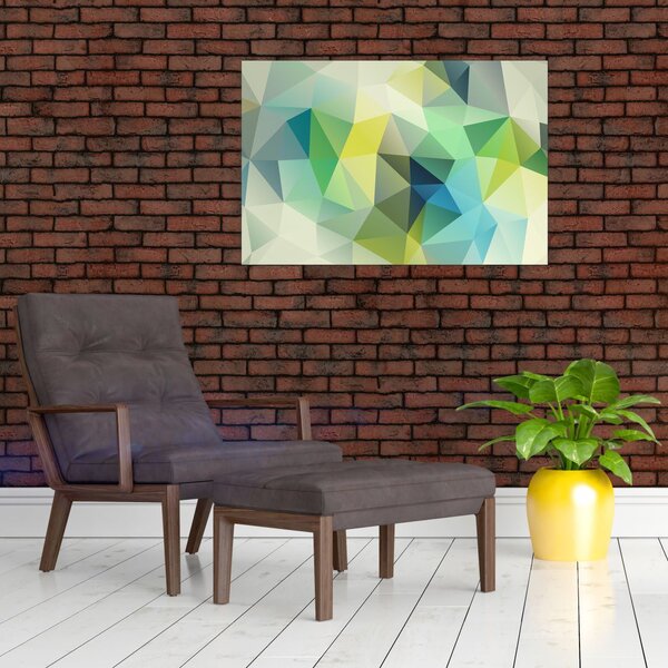 Slika geometrijske apstrakcije (90x60 cm)