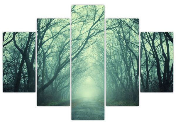 Slika - Cesta s drvoredom (150x105 cm)
