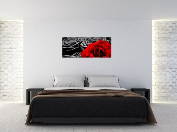 Slika - Cvjetovi ruže (120x50 cm)