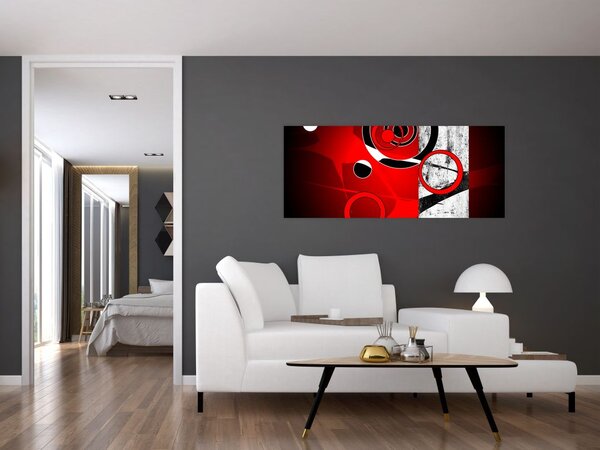 Slika apstrakcije (120x50 cm)