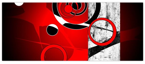 Slika apstrakcije (120x50 cm)