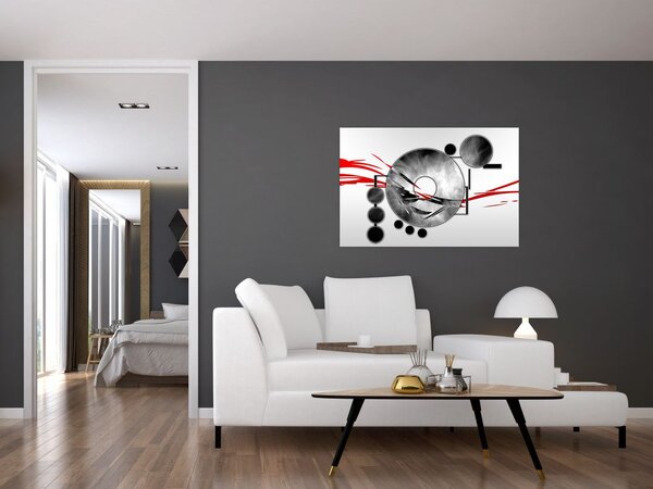 Apstraktna slika (90x60 cm)